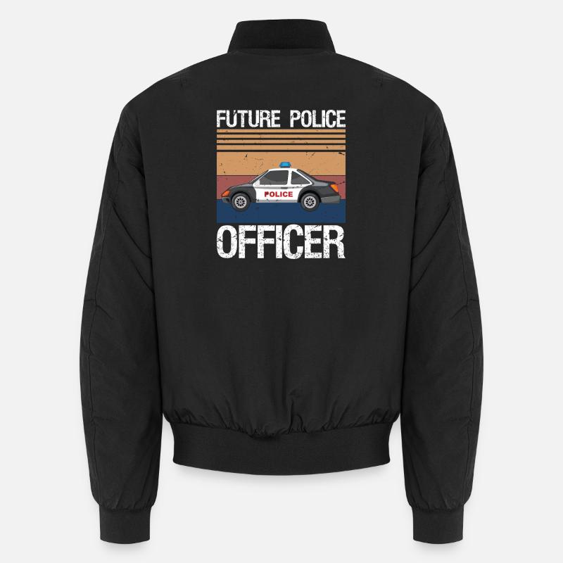 Future policière, policière, policière, Bomber unisexe