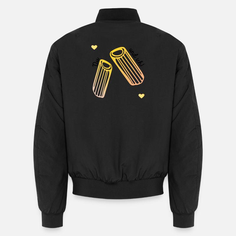 Valentine's Day Pasta Love Unisex Bomber Jacket