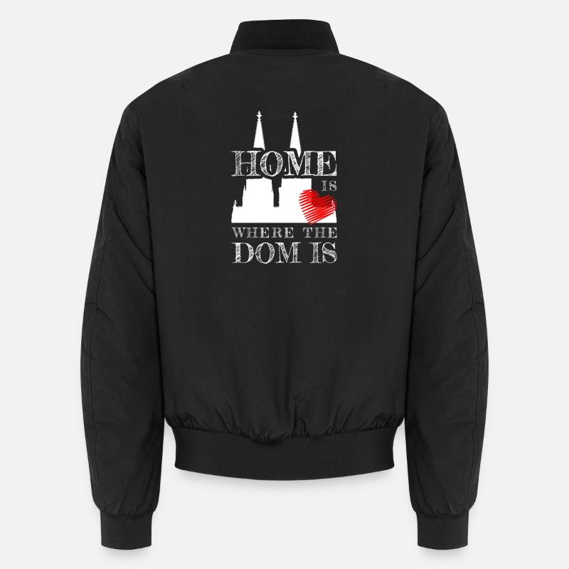 Köln Home Is Where The Dom Is Kölner Karneval Köln Unisex Bomberjacke