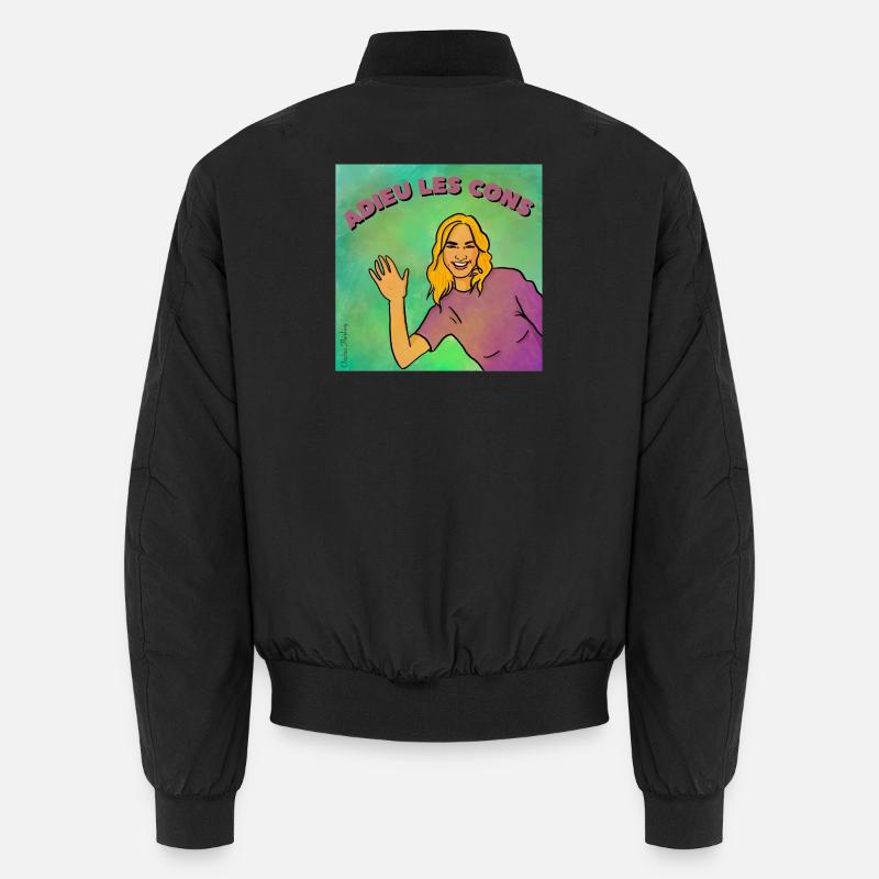 Auf Wiedersehen, Idioten Unisex Bomberjacke