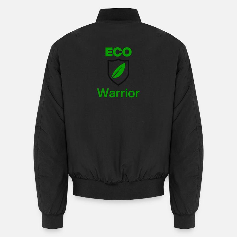 ECO Warrior. Green Mindset, Ecologies first Unisex Bomber Jacket