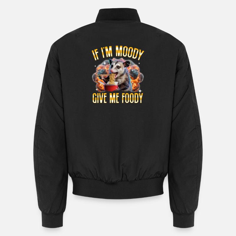 Funny Opossum Unisex Bomberjacke