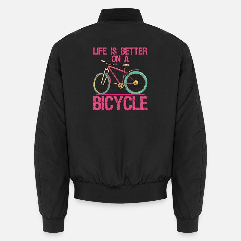 Vélo, vélo, vélo, cyclisme, vélo à thème rétro, Bomber unisexe
