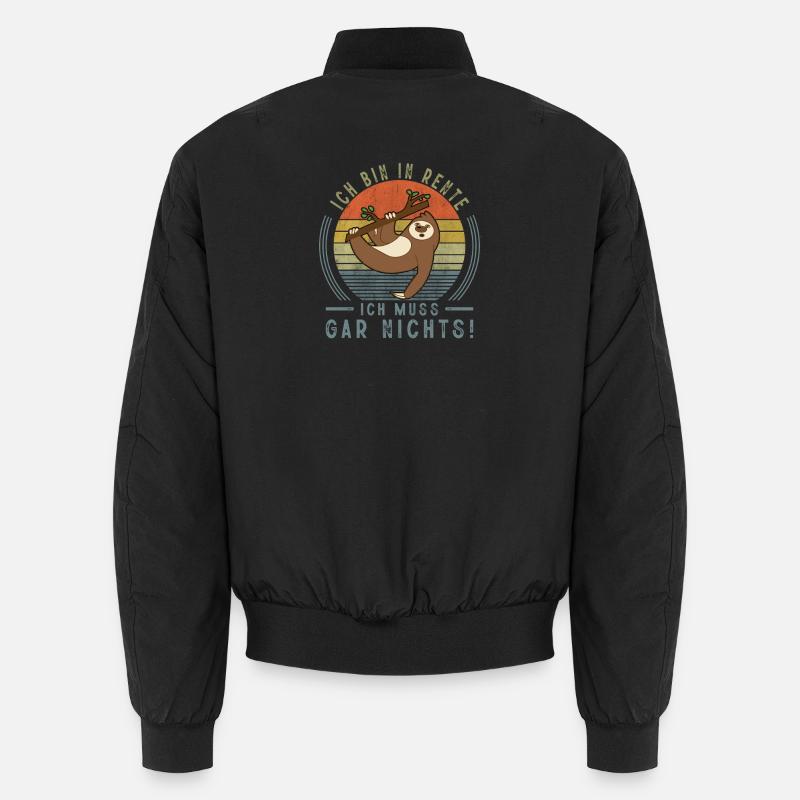 Retired Retirement Gift Idea Unisex Bomber Jacket