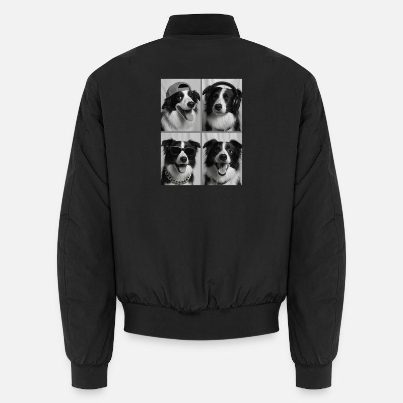 Border Collie Bomber unisexe