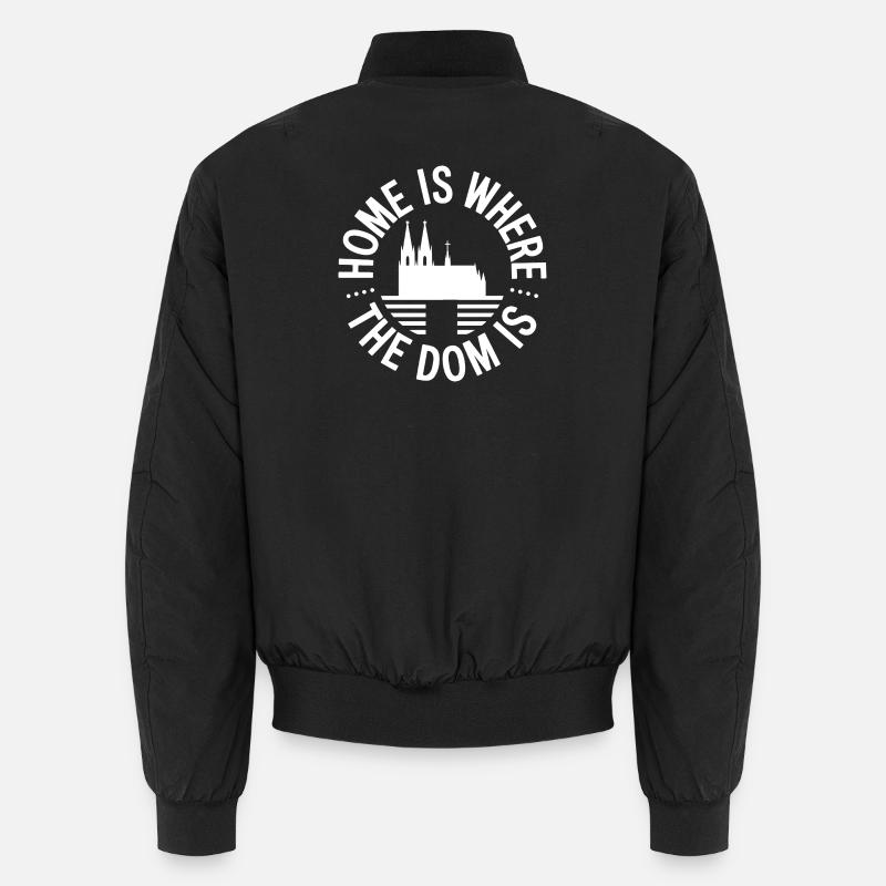 Cologne Home Is Where The Dom Is Cologne Carnival Cologne Unisex Bomber Jacket