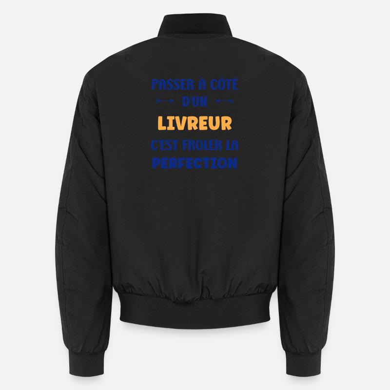 Einen Lieferanten fehlen – Perfektion Unisex Bomberjacke