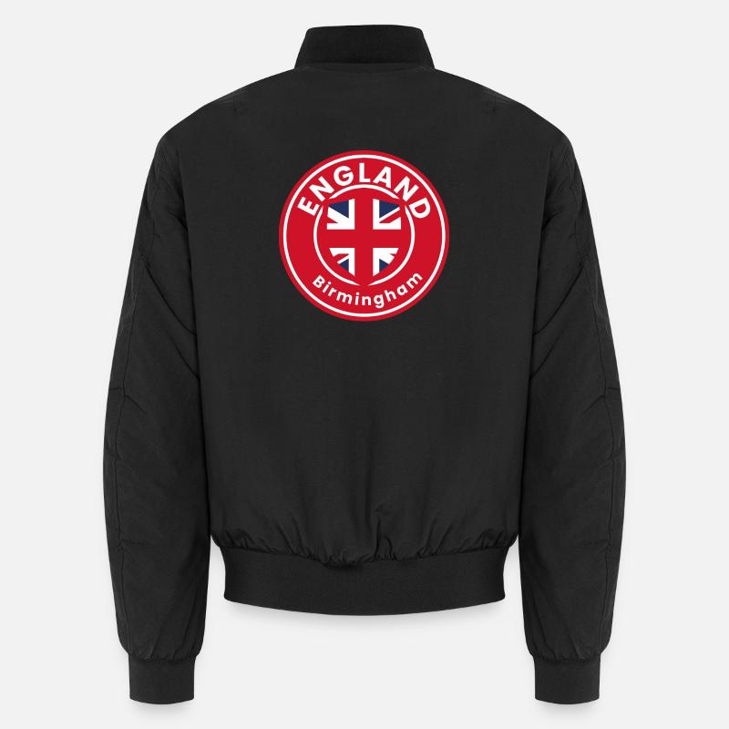 England Birmingham Emblem Abzeichen Unisex Bomberjacke