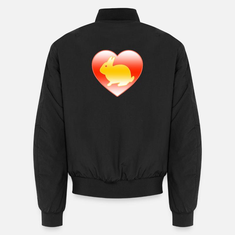 Rabbit Unisex Bomber Jacket