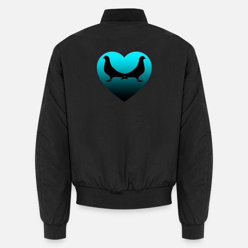 Doves Unisex Bomber Jacket