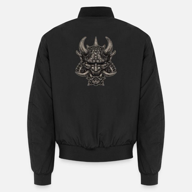 Casque de Samouraï Démoniaque, Masque Oni Bomber unisexe