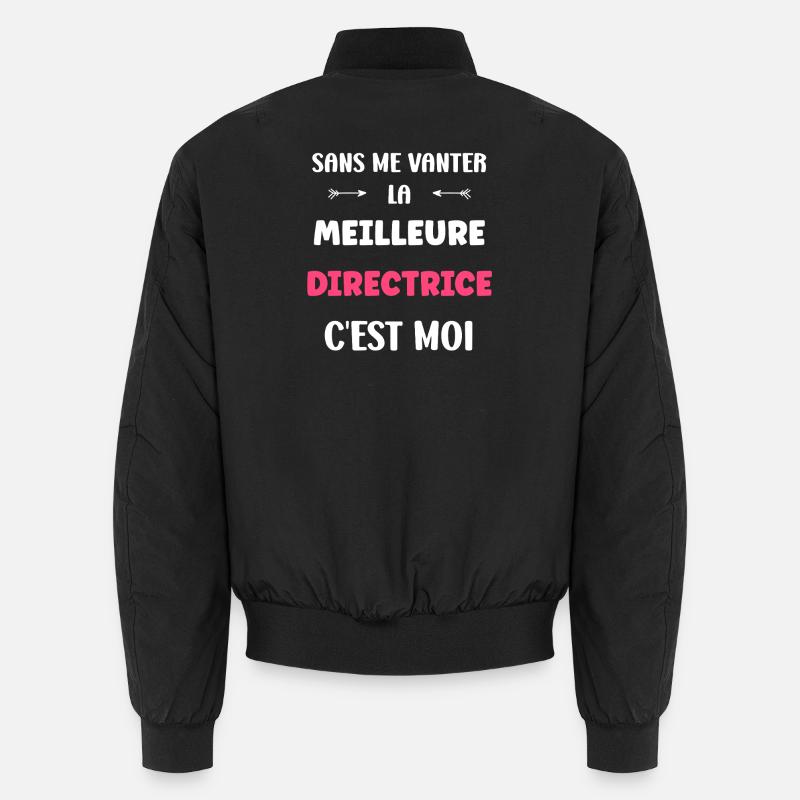 Direktorin - Unisex Bomberjacke - Schwarz