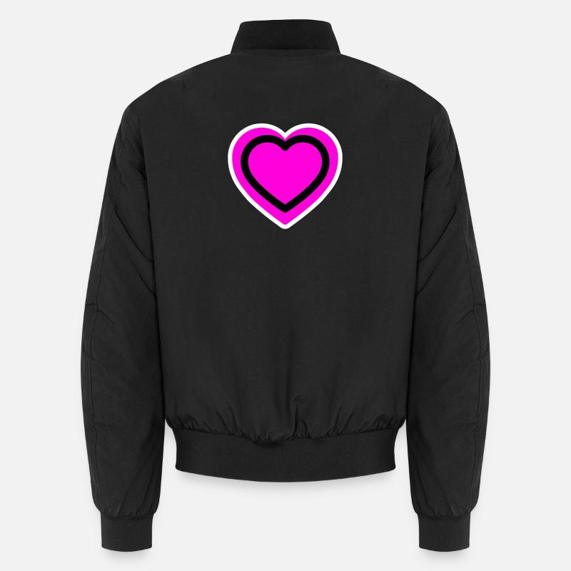 Liebe Unisex Bomberjacke