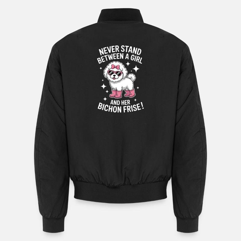 Bichon Frisé Sayings Funny Bichon Frisé Gift Unisex Bomber Jacket