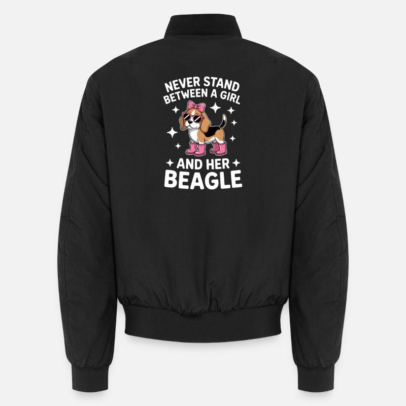 Beagle Sayings Funny Beagle Gift Unisex Bomber Jacket