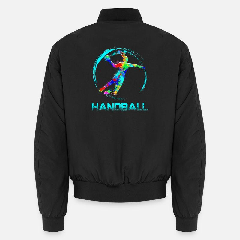 Handball - Unisex Bomber Jacket - black