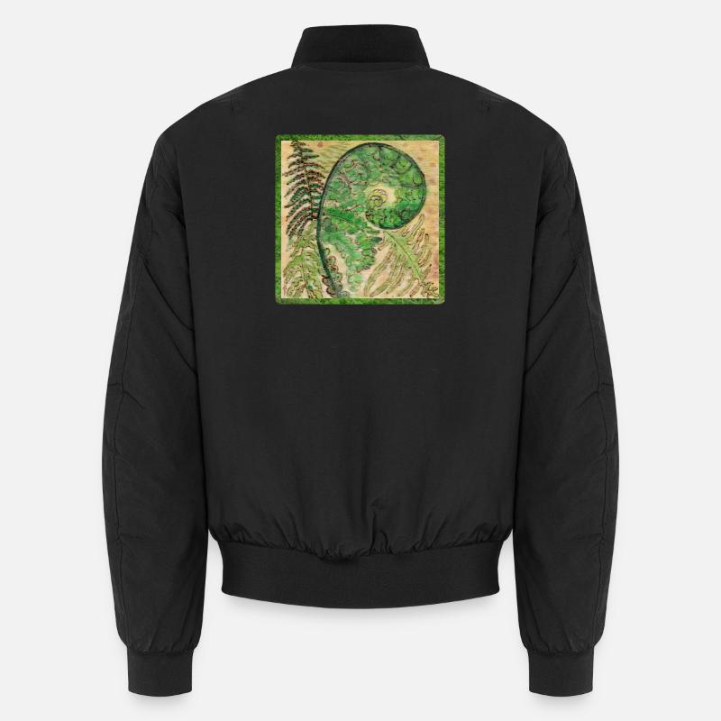 Fern Unisex Bomber Jacket