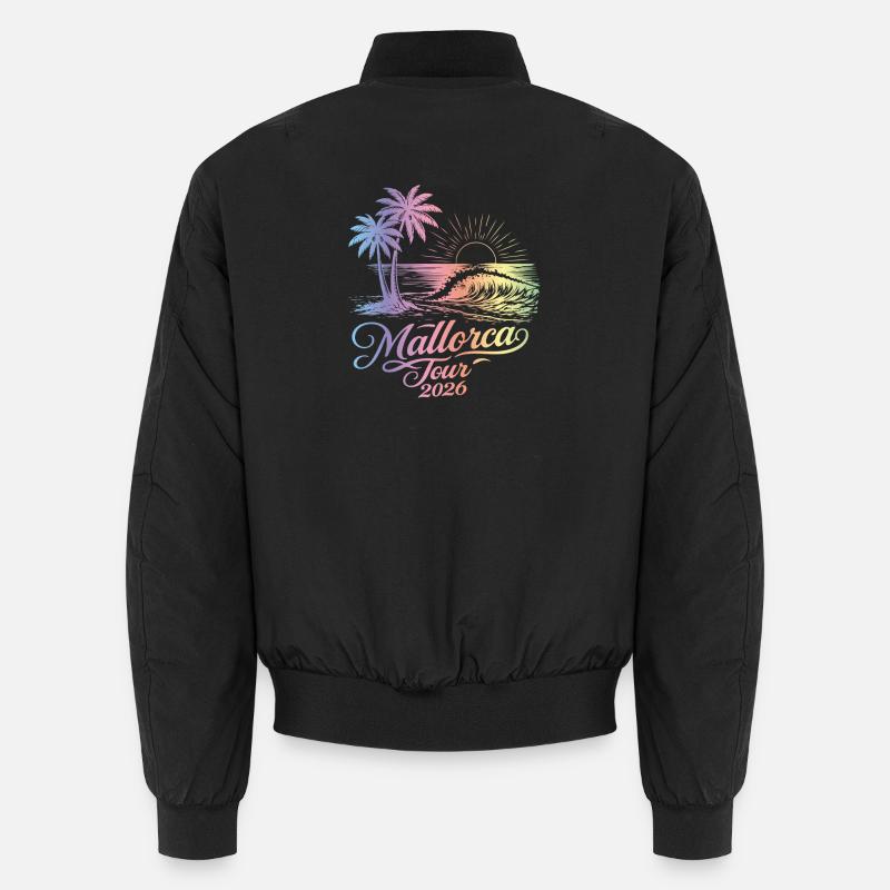 Mallorca Tour 2026 Colorful Unisex Bomber Jacket