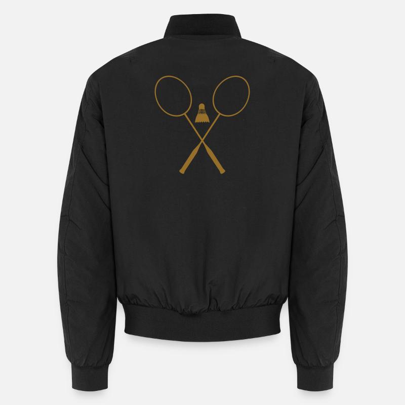 Badminton - Sport - Racket Unisex Bomber Jacket