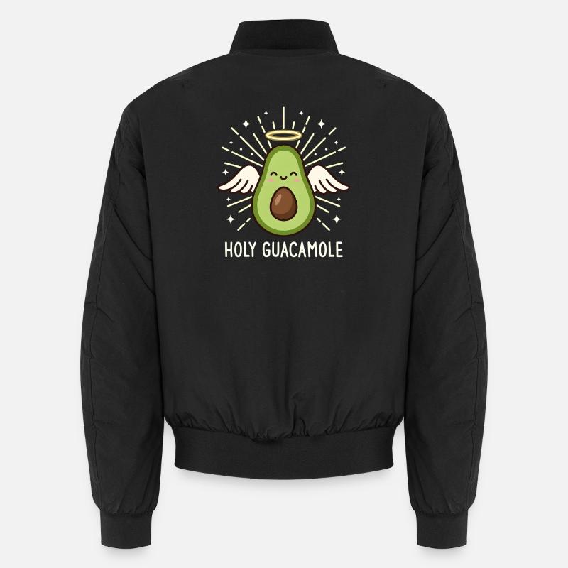 Heiliger Guacamole süßer Avocado-Engel Unisex Bomberjacke