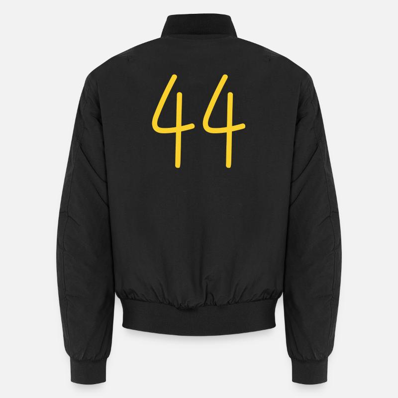 44 - Unisex Bomber Jacket - black