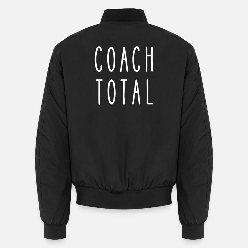 Total Coach - Unisex Bomberjacke - Schwarz
