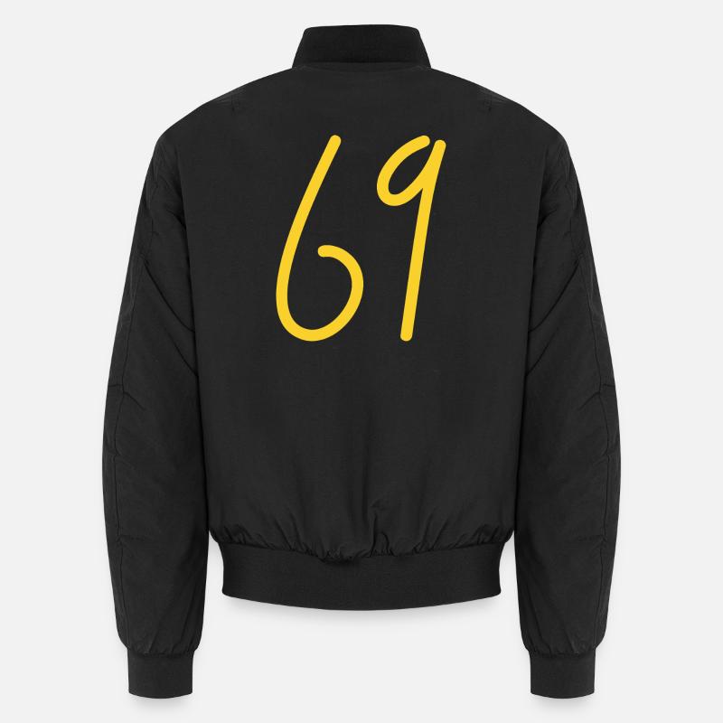 69 - Unisex Bomberjacke - Schwarz