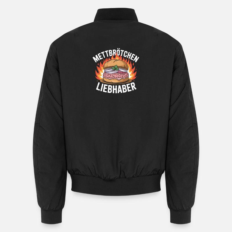 Mettbrötchen Lover - Funny German Memes Unisex Bomber Jacket