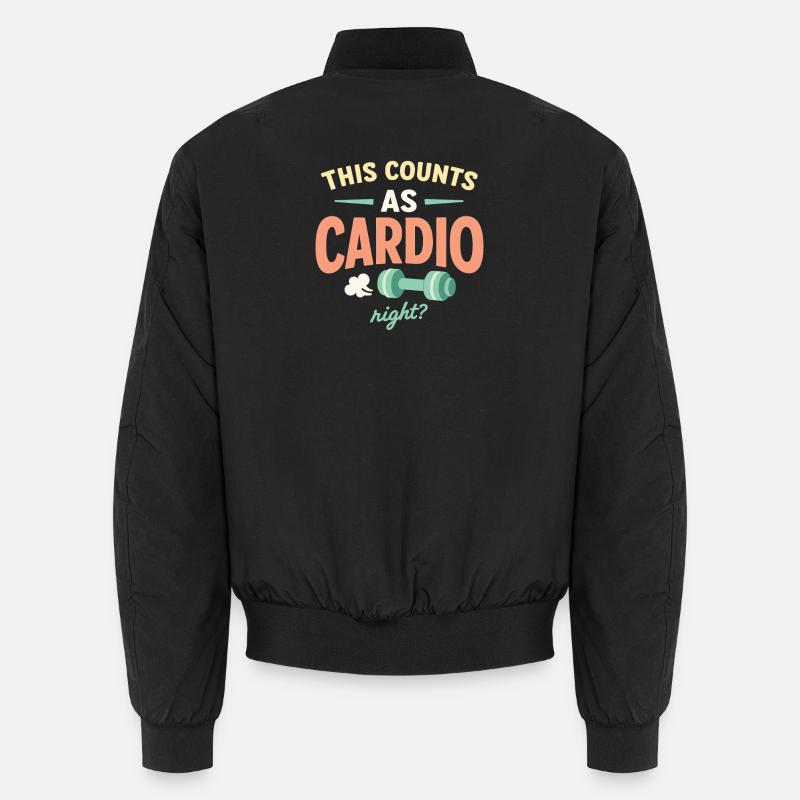 Vorgeburtliches Yoga Werdende Mutter - Unisex Bomberjacke - Schwarz