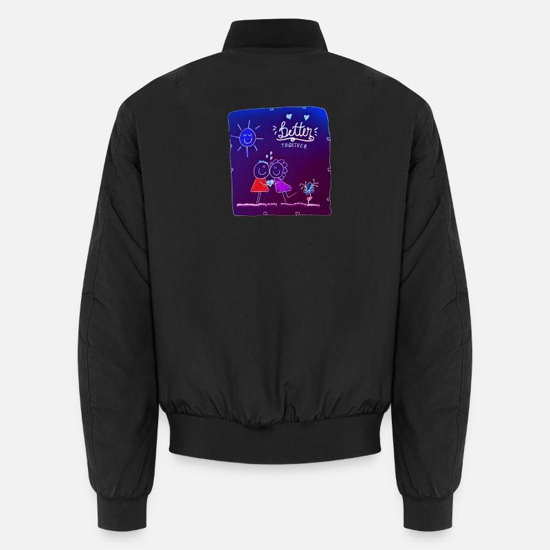 Better together Unisex Bomber Jacket
