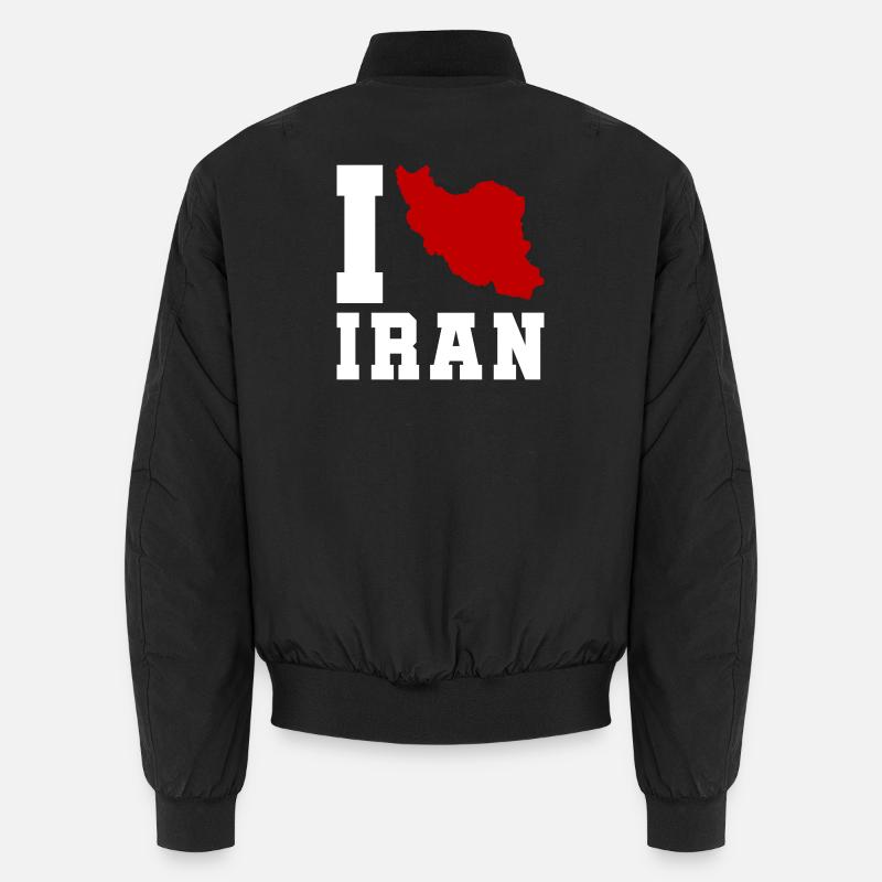 J’aime l’Iran Bomber unisexe