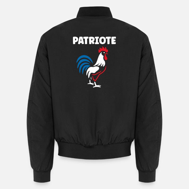 Coq français - Bomber unisexe - noir
