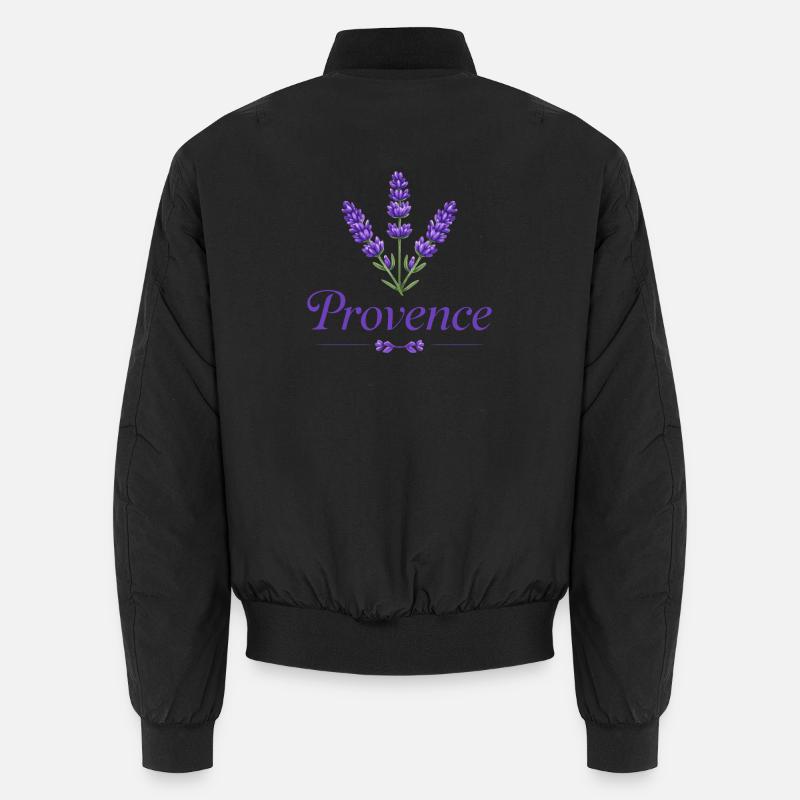 provence_lavance - Unisex Bomberjacke - Schwarz