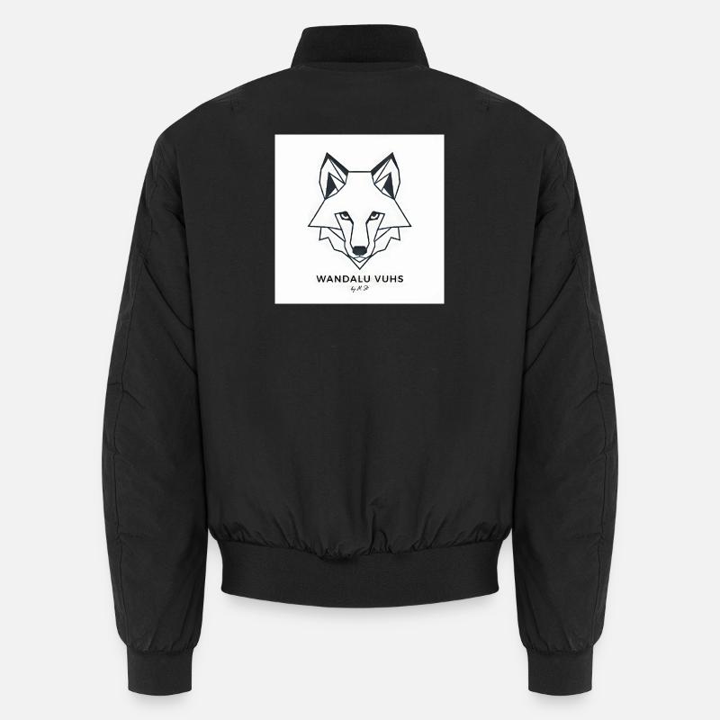 Wandalu Vuhs Fox - Unisex Bomber Jacket - black