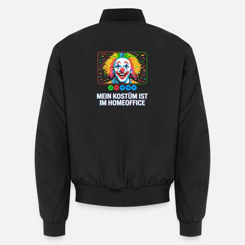 Le costume se trouve dans le bureau du carnaval du bureau principal Bomber unisexe