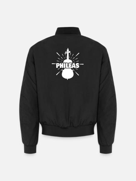 Cadeau pour Phileas - Bomber unisexe - noir
