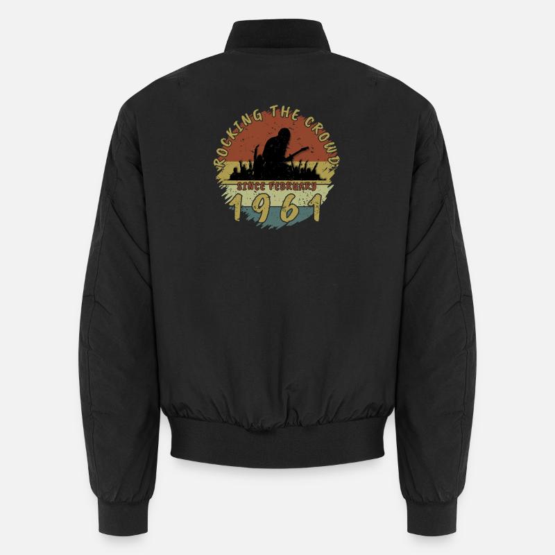 65. Geburtstag Rocking the crowd GIT 02/1961 Unisex Bomberjacke
