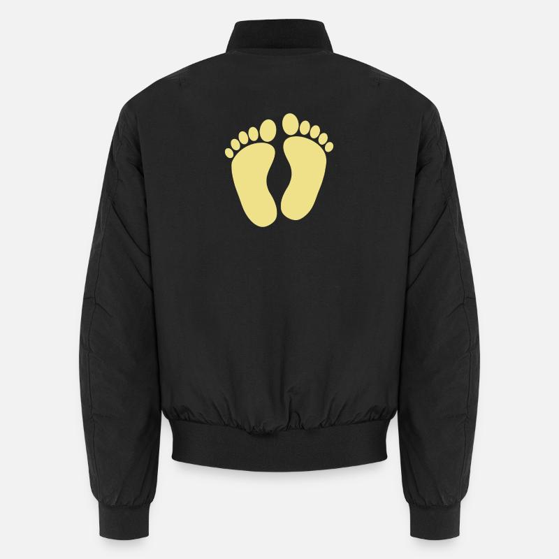 Pieds de bébé Bomber unisexe