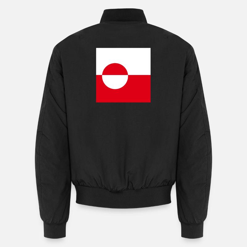 Greenland - Unisex Bomber Jacket - black