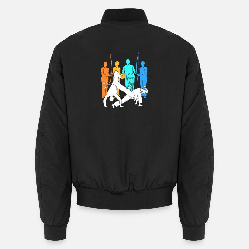 Capoeira - Bomber unisexe - noir