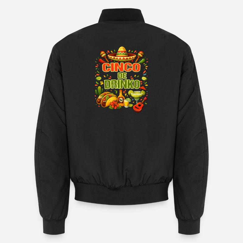 Cinco de Drinko - Cinco de Mayo Bomber unisexe