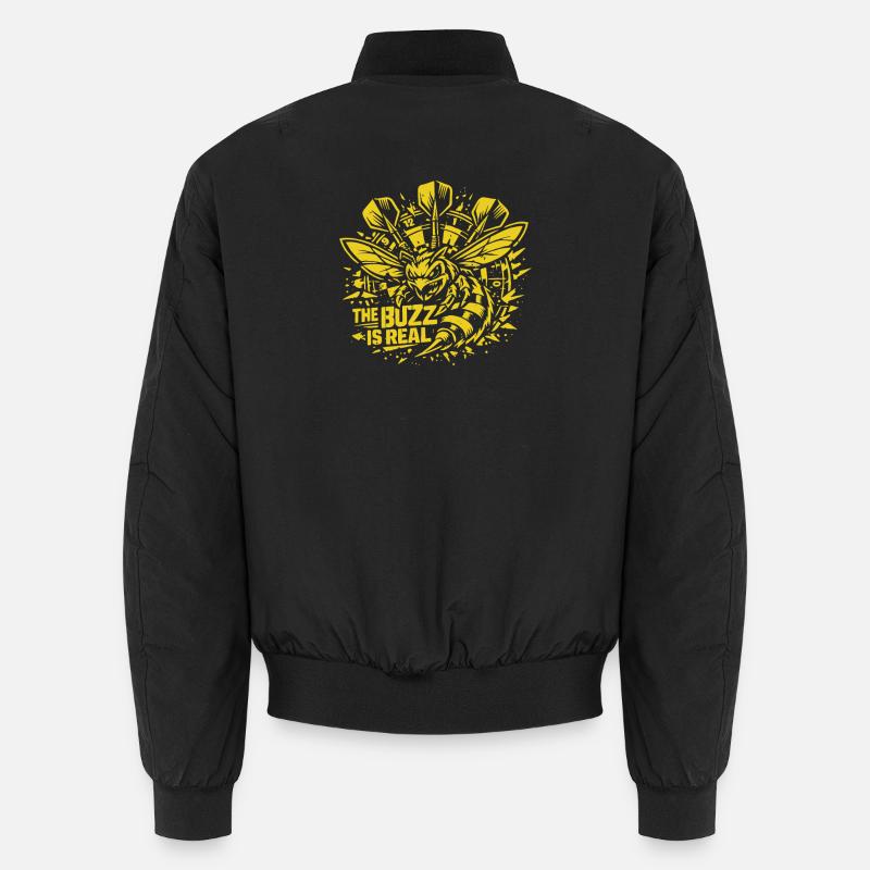 Ally Pally | The Buzz is Real - Darts Tournament Unisex Bomber Jacket