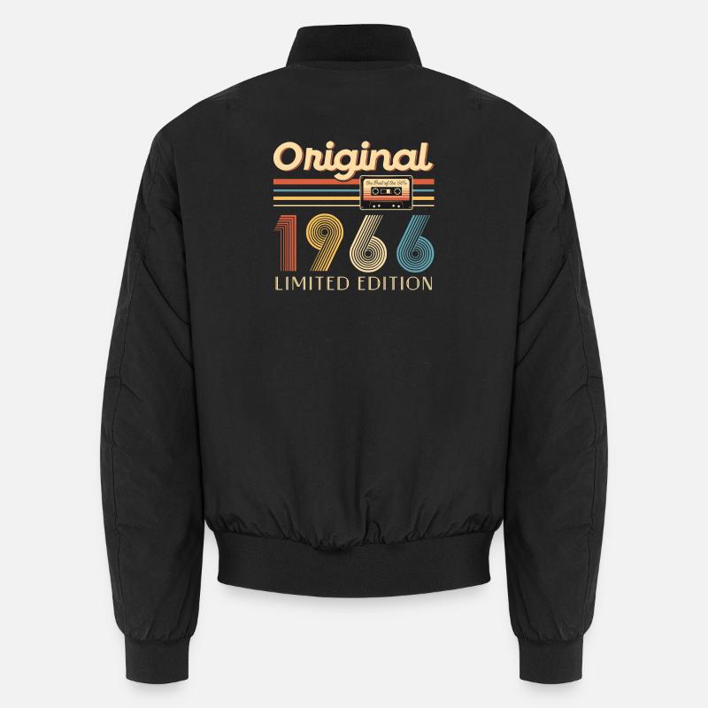 Originales Geschenk zum 60-jährigen Jubiläum 1966 Unisex Bomberjacke