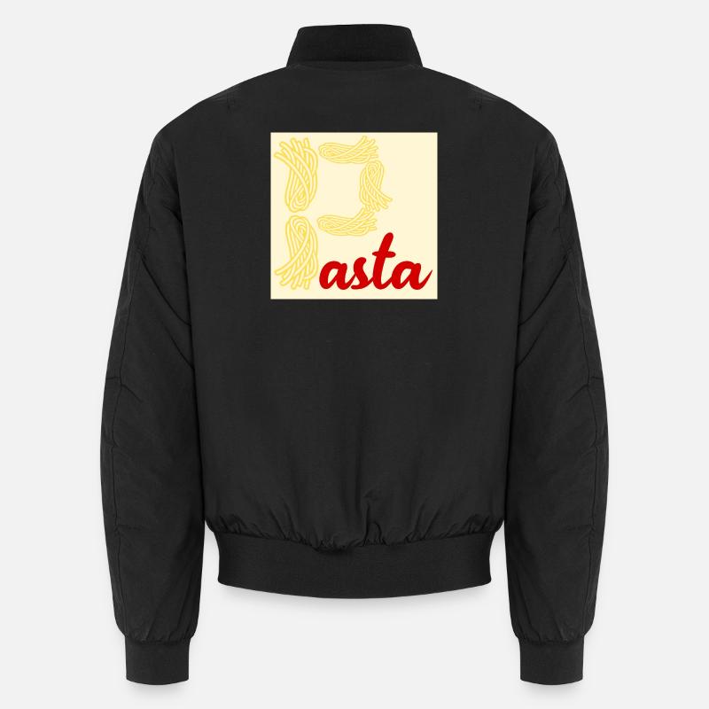Pasta Nudeln Lieblingsessen Unisex Bomberjacke