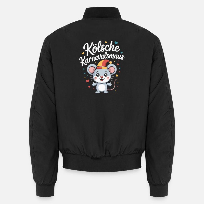 Cologne Carnaval Mouse Cologne Carnaval Cologne Mouse Bomber unisexe