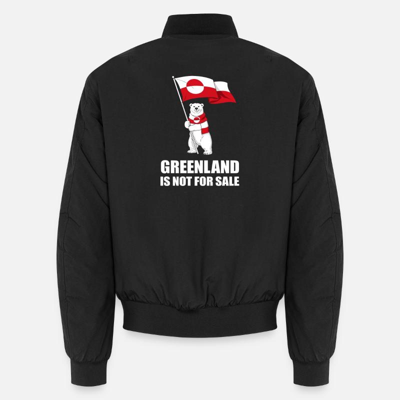 Greenland Non à la Vente Ours Bomber unisexe