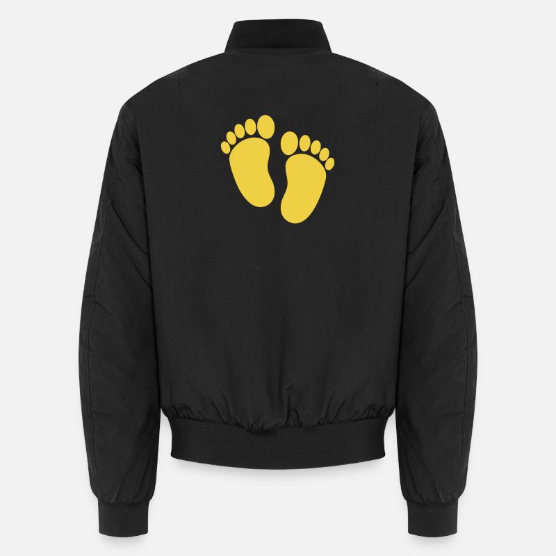 Babyfüße Unisex Bomberjacke