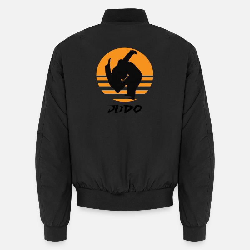 Judo - Bomber unisexe - noir