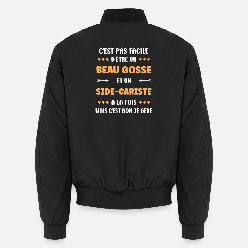 Beau gosse et side-cariste Bomber unisexe