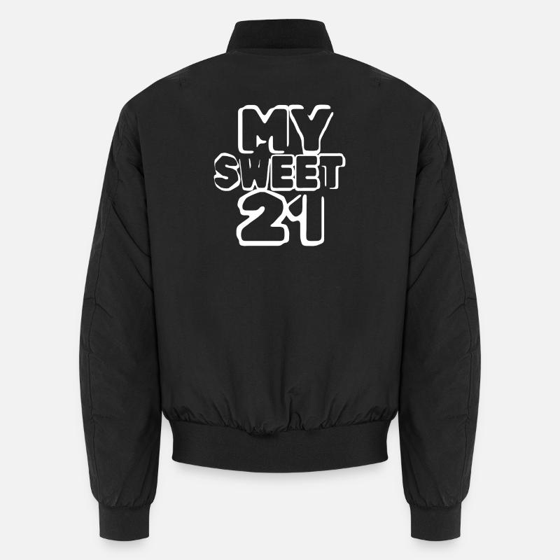 21 anniversaire - Bomber unisexe - noir